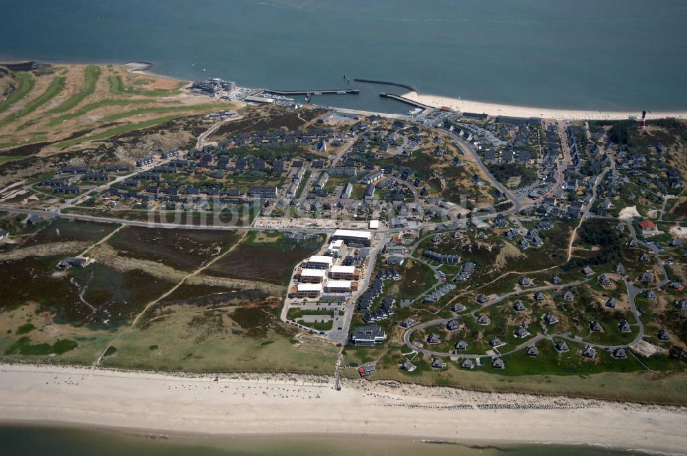 Hörnum auf Sylt von oben - Hörnum auf Sylt