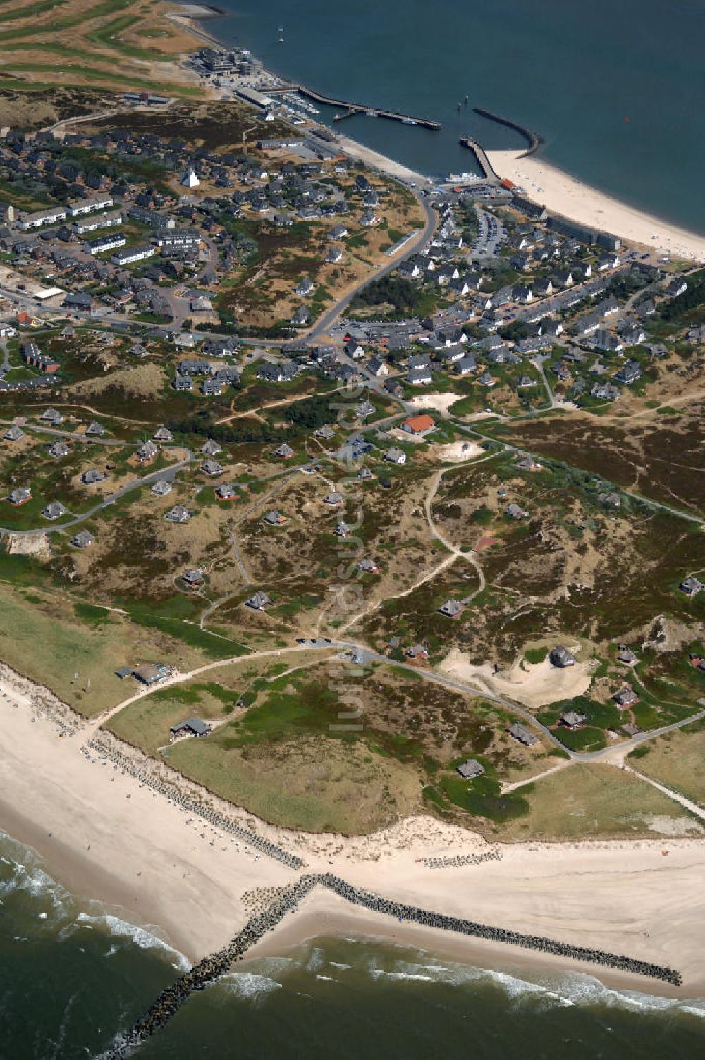 Luftbild Hörnum auf Sylt - Hörnum auf Sylt