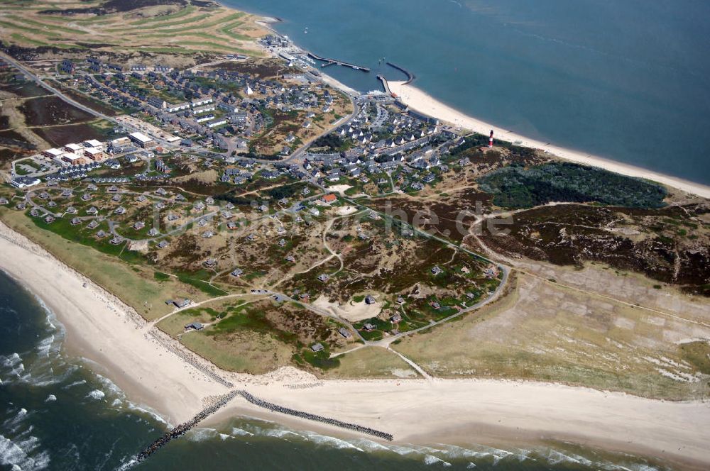 Luftaufnahme Hörnum auf Sylt - Hörnum auf Sylt