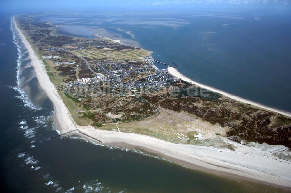 Luftbild Hörnum auf Sylt - Hörnum auf Sylt