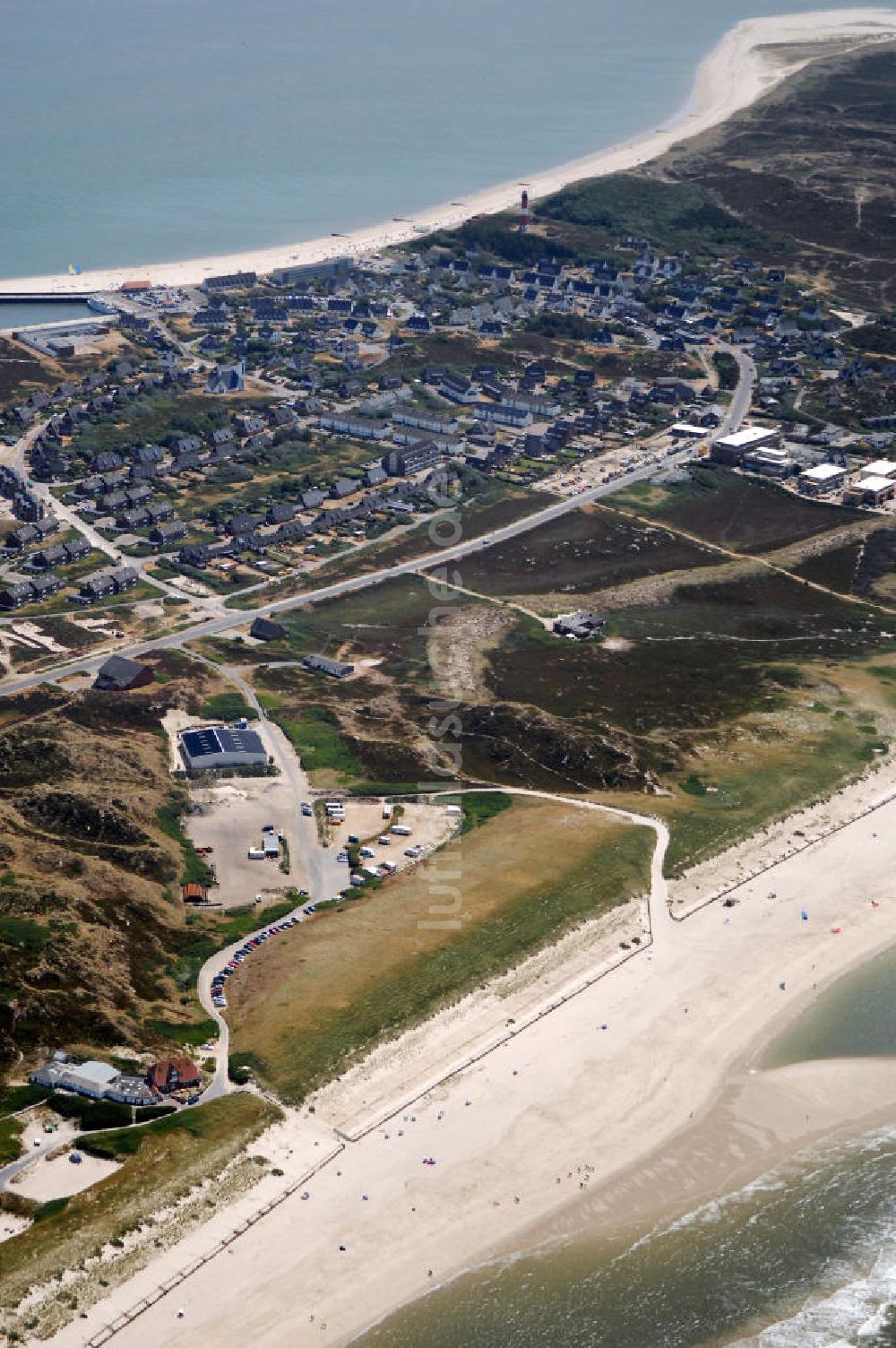 Luftaufnahme Hörnum auf Sylt - Hörnum auf Sylt