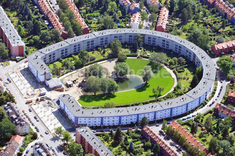 Luftbild Berlin - Hufeisensiedlung Berlin Britz