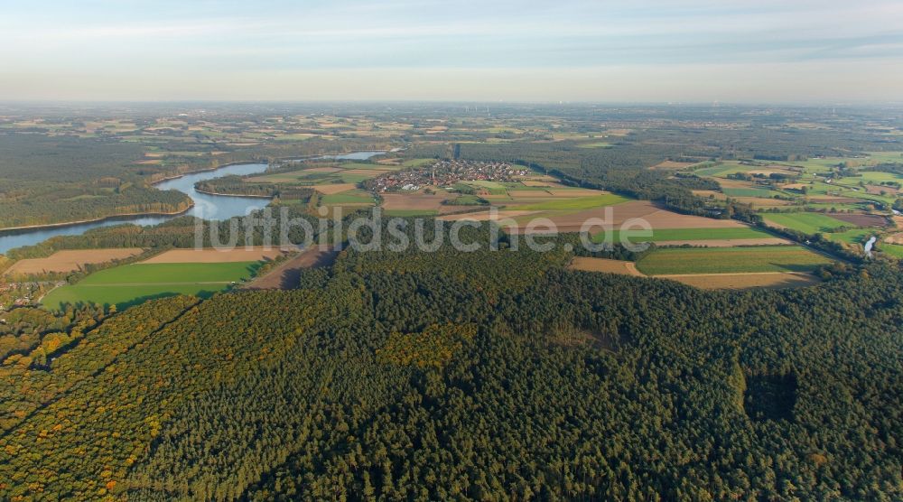 Luftbild Haltern am See - Hullern in Haltern am See im Bundesland Nordrhein-Westfalen