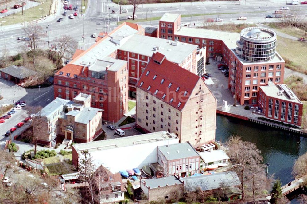 Luftaufnahme Berlin - 24.02.1995 Humboldt Mühle Berlin Tegel