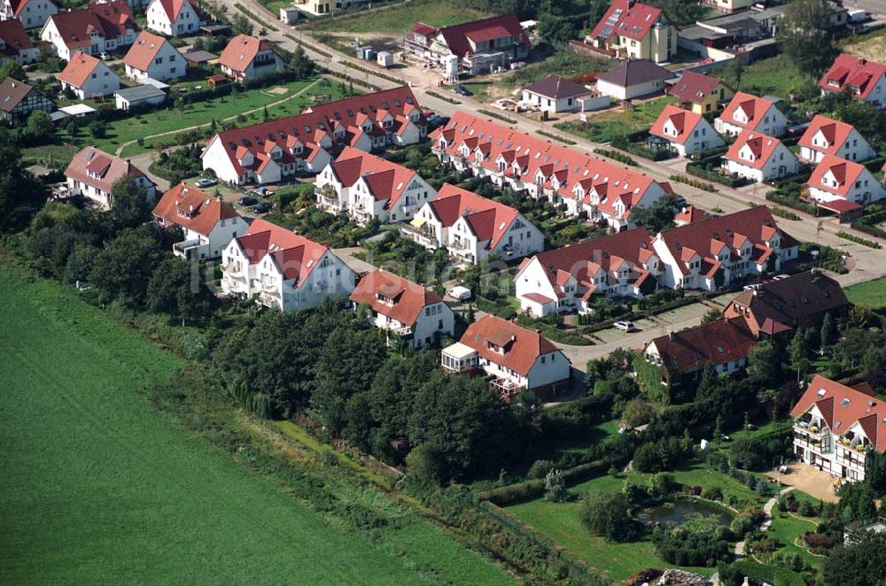 Luftbild Graal-Müritz - Häuser in der Wohnsiedlung Koppenheide der HAWO KG in Graal-Müritz