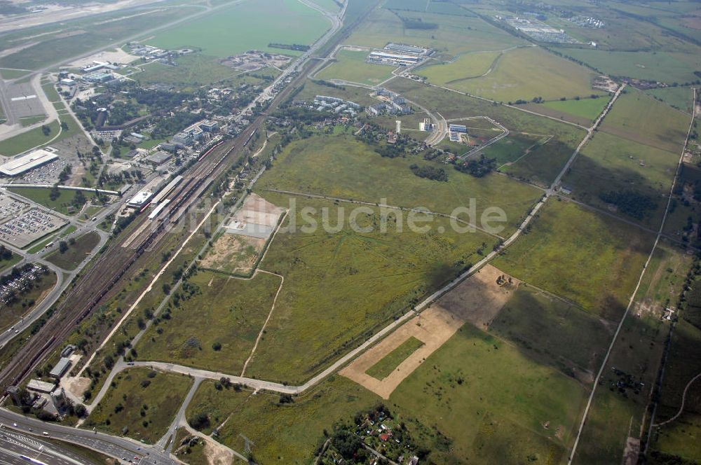 Luftbild Schönefeld - HVB Projekt GmbH Gewerbe- und Wohngebiet Roncasa