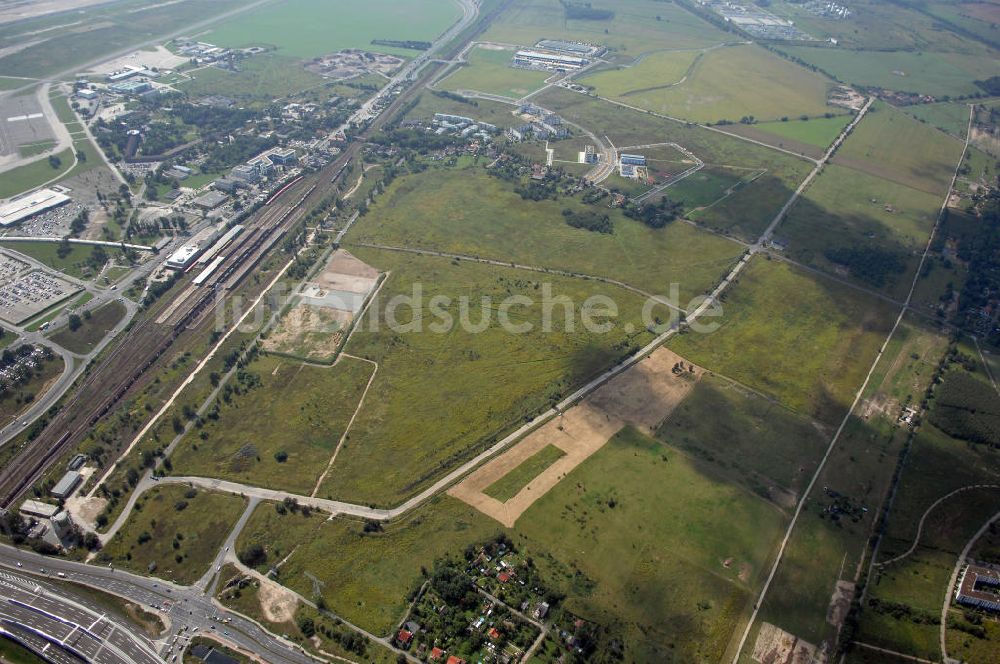 Luftaufnahme Schönefeld - HVB Projekt GmbH Gewerbe- und Wohngebiet Roncasa