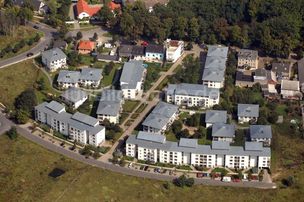 Luftaufnahme Schönefeld - HVB Projekt GmbH Gewerbe- und Wohngebiet Roncasa