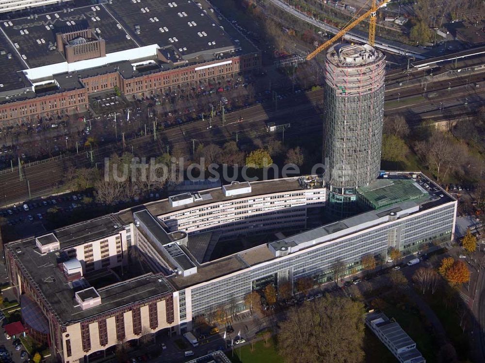 Köln von oben - Hyatt Regency Köln