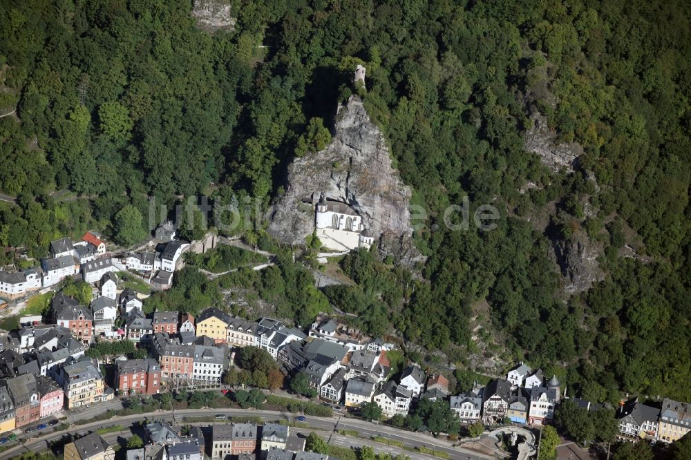 Idar-Oberstein aus der Vogelperspektive: Idar-Oberstein im Bundesland Rheinland-Pfalz