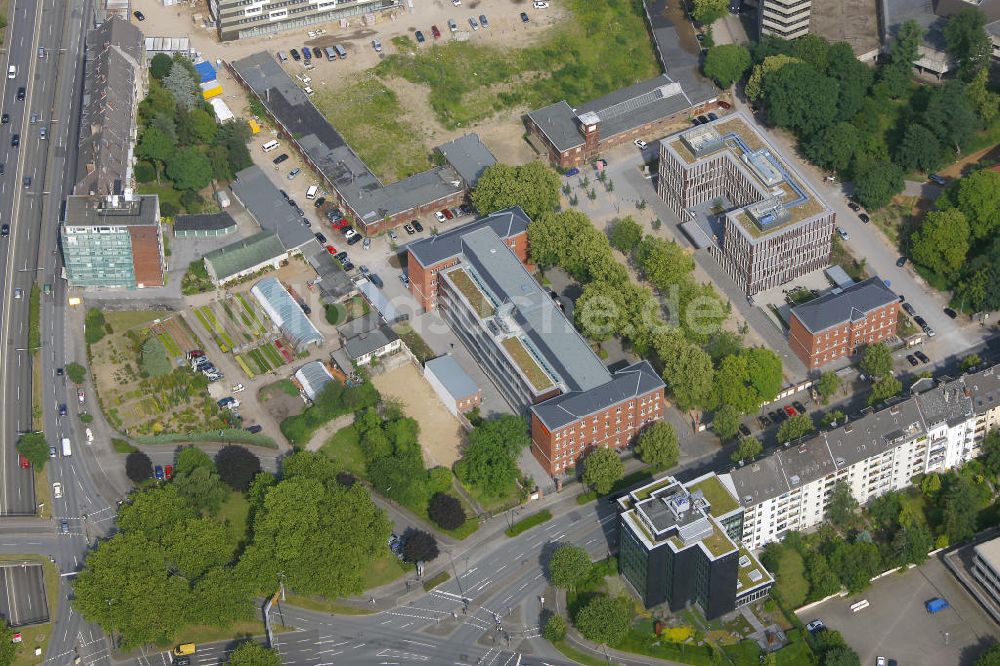 Düsseldorf aus der Vogelperspektive: IdeenBotschaft am Ideenplatz in Düsseldorfer-Derendorf