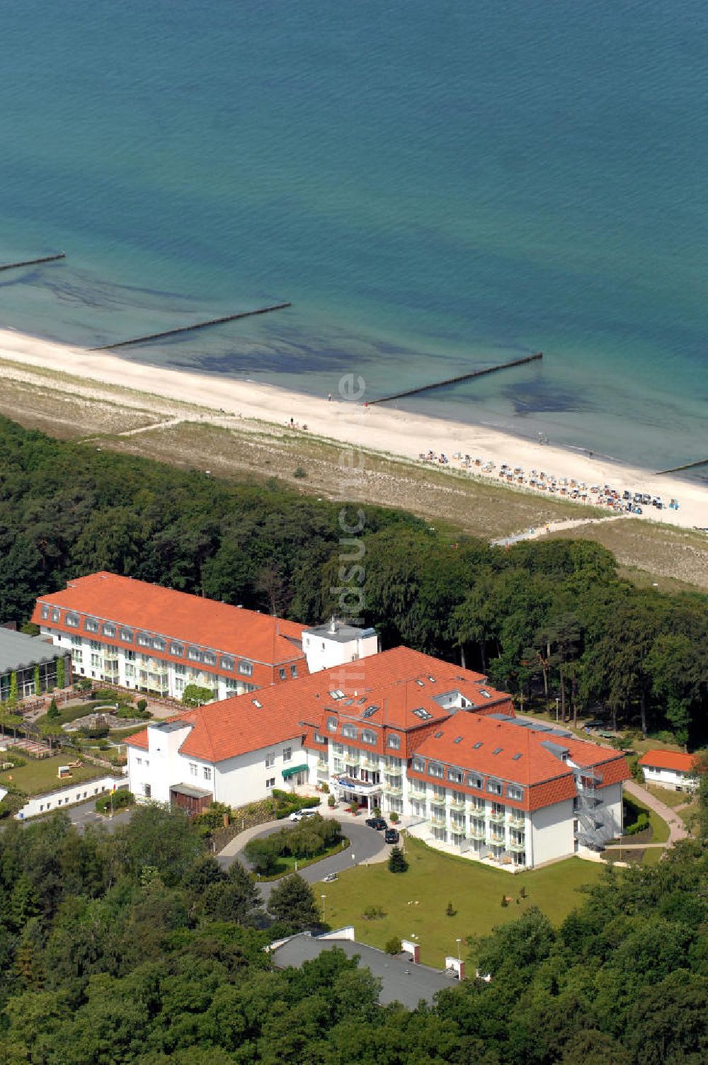 Luftbild Grall-Müritz - IFA Hotel in Graal-Müritz