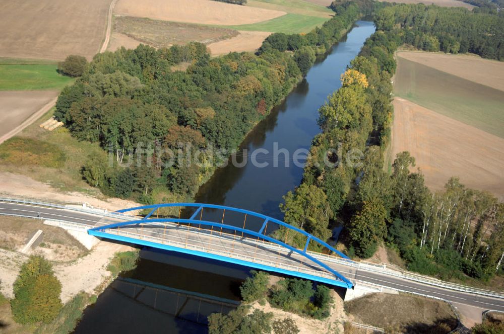 Ihleburg von oben - Ihleburger Brücke