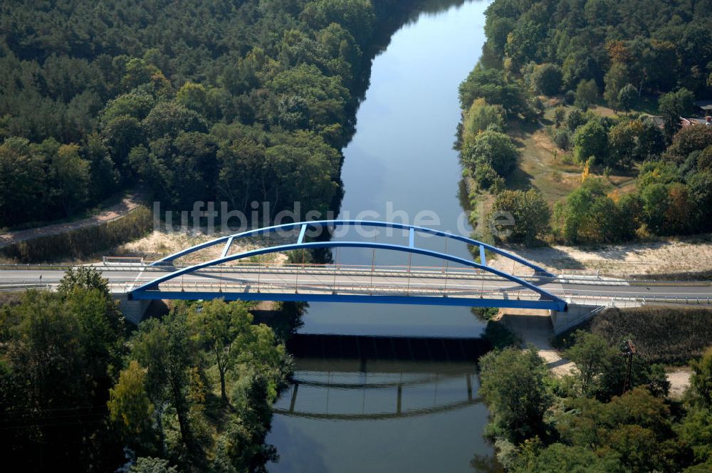 Ihleburg von oben - Ihleburger Brücke