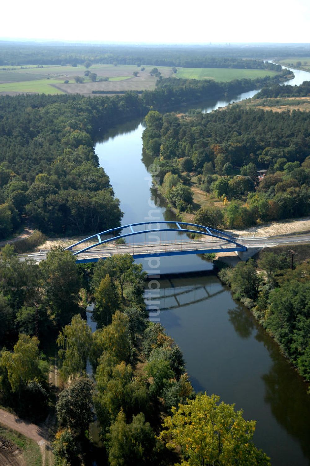 Luftbild Ihleburg - Ihleburger Brücke