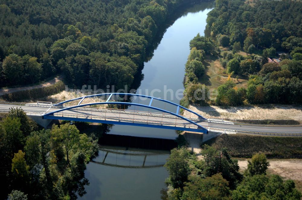 Luftaufnahme Ihleburg - Ihleburger Brücke