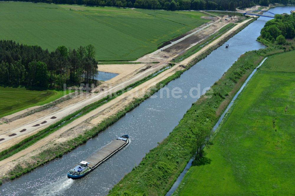 Luftbild Ihleburg - Ihleburger Brücke über den Elbe-Havel-Kanal bei Ihleburg im Bundesland Sachsen-Anhalt