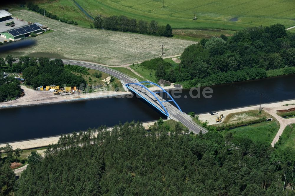 Luftbild Ihleburg - Ihleburger Brücke über den Elbe-Havel-Kanal bei Ihleburg im Bundesland Sachsen-Anhalt