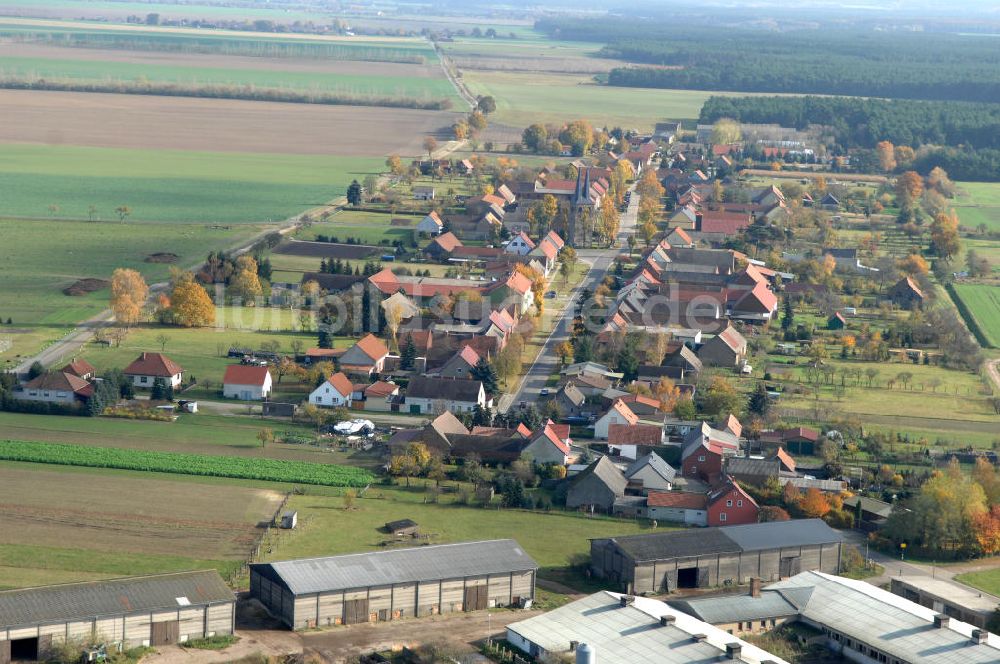 Luftaufnahme Ihlow - Ihlow in Brandenburg