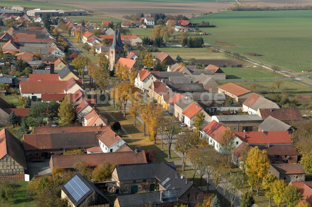 Ihlow von oben - Ihlow in Brandenburg