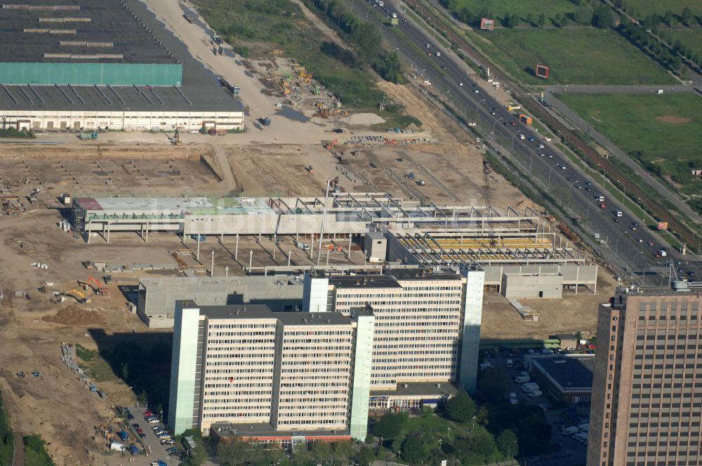 Berlin von oben - IKEA Baustelle / construction area Berlin-Lichtenberg