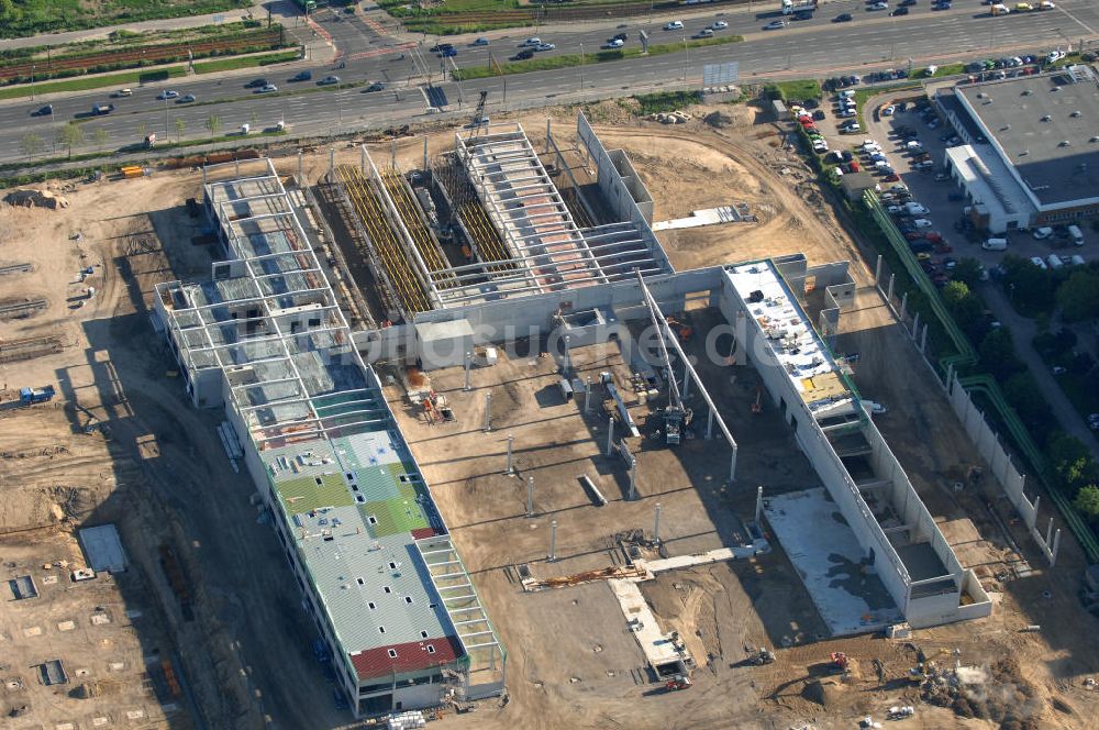 Berlin von oben - IKEA Baustelle / construction area Berlin-Lichtenberg