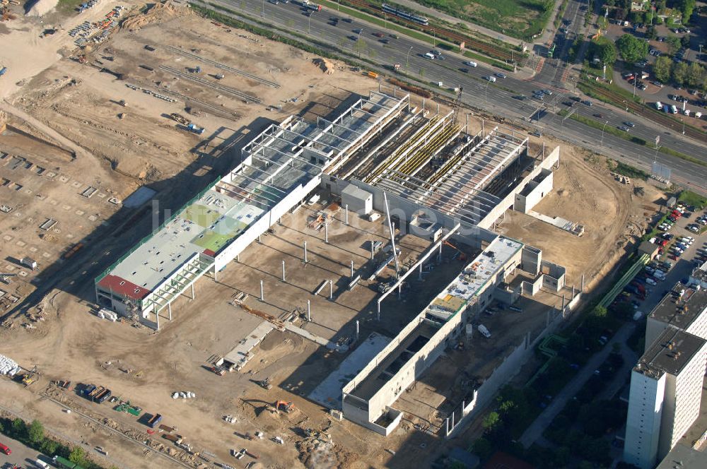 Berlin von oben - IKEA Baustelle / construction area Berlin-Lichtenberg