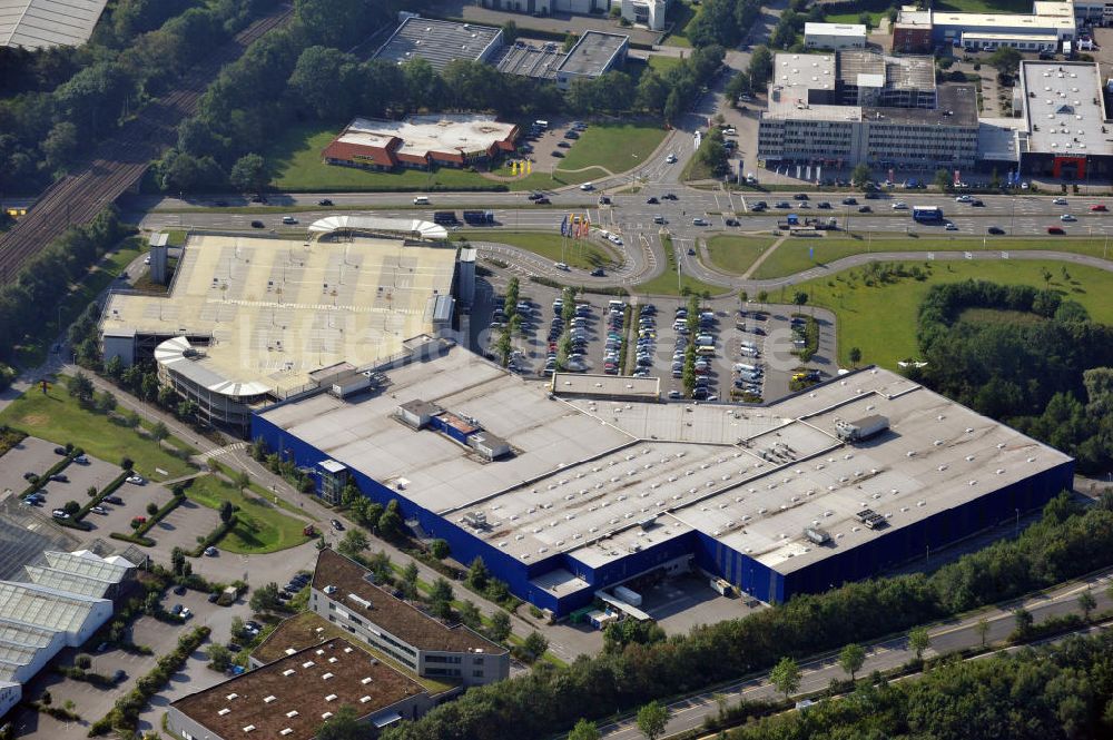 Bielefeld von oben - Ikea Bielefeld