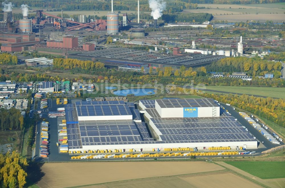 Luftaufnahme Salzgitter - IKEA Distributionscenter in Salzgitter im Bundesland Niedersachsen