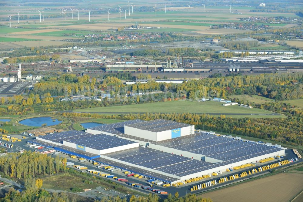 Luftbild Salzgitter - IKEA Distributionscenter in Salzgitter im Bundesland Niedersachsen