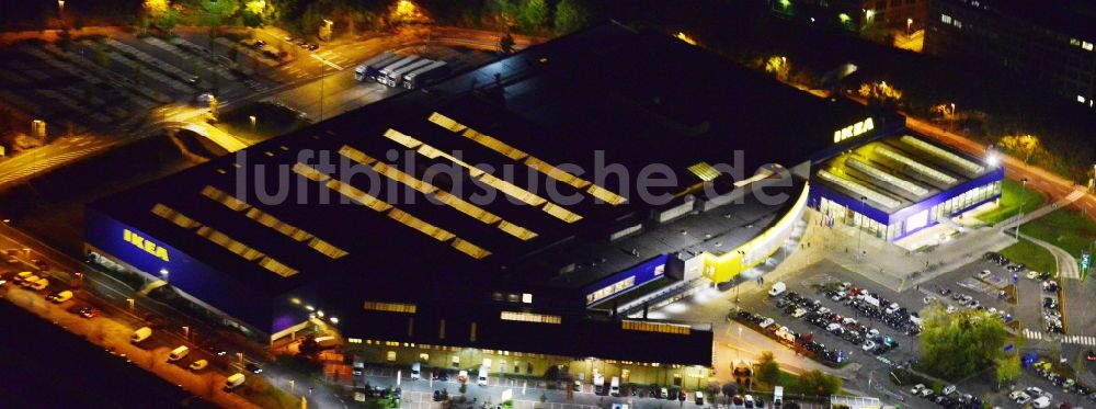 Luftaufnahme Berlin Tempelhof - IKEA Einrichtungshaus in Berlin