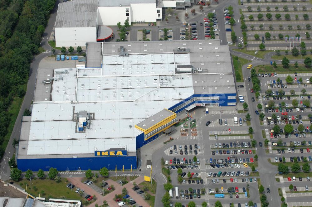 Braunschweig aus der Vogelperspektive: IKEA-Einrichtungshaus Braunschweig