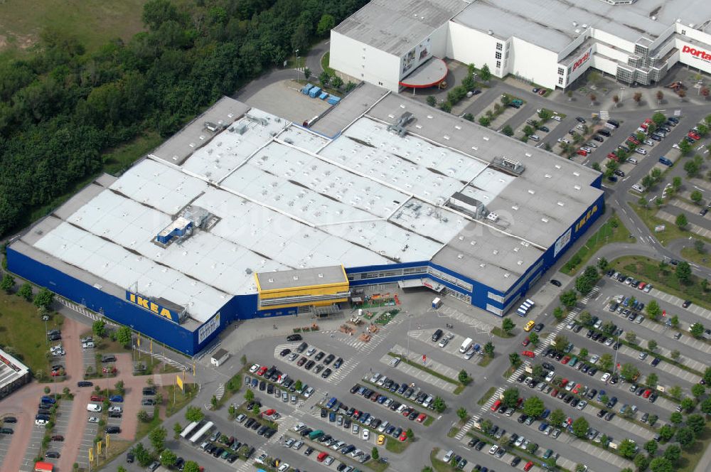 Braunschweig von oben - IKEA-Einrichtungshaus Braunschweig