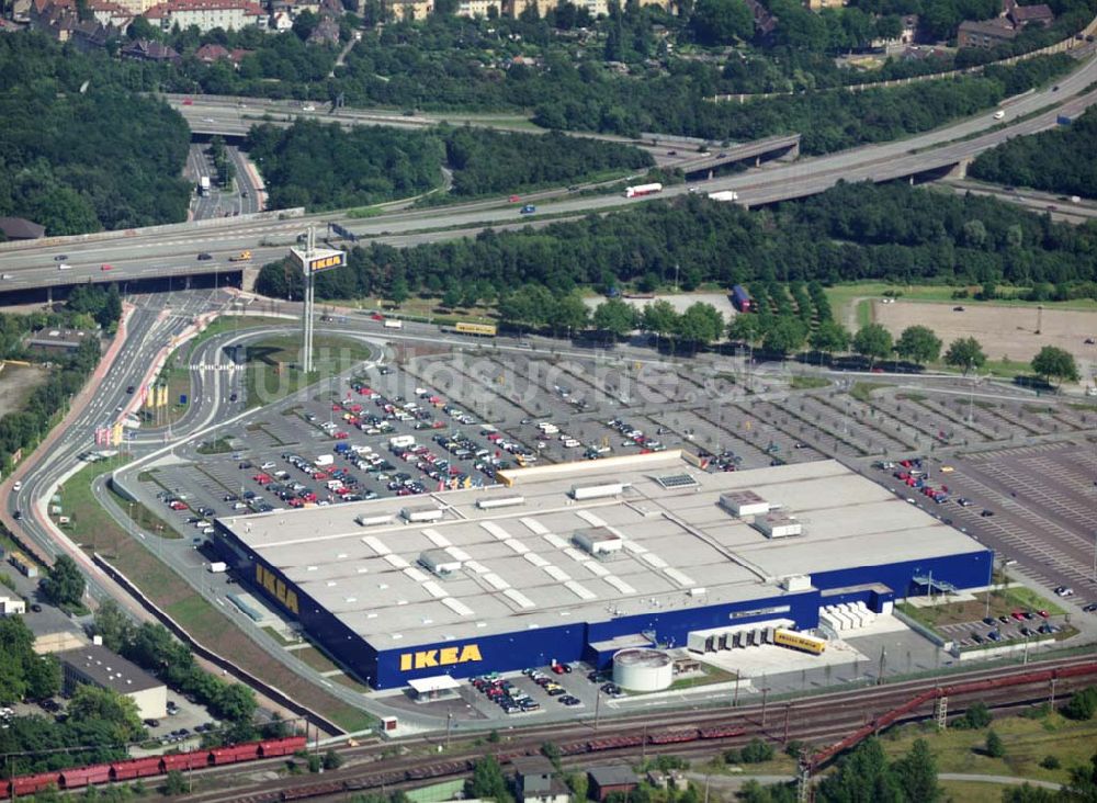 Luftbild Duisburg (NRW) - IKEA Einrichtungshaus - Duisburg (NRW)