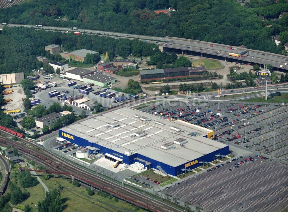 Luftbild Duisburg (NRW) - IKEA Einrichtungshaus - Duisburg (NRW)