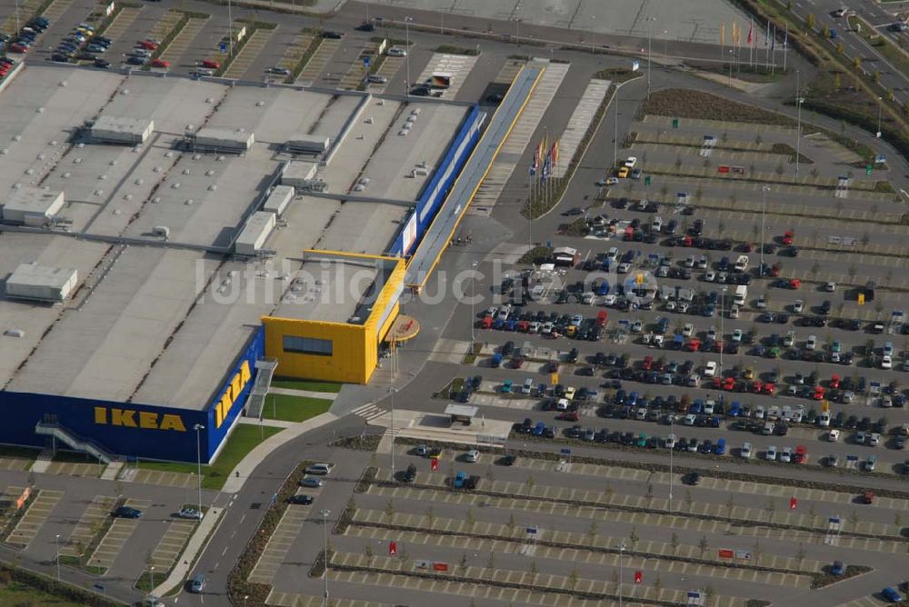 Luftbild Erfurt - IKEA Einrichtungshaus Erfurt