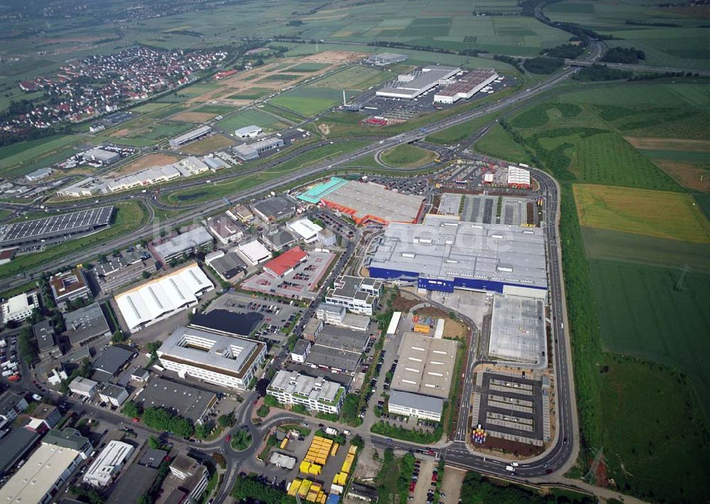 Frankfurt von oben - IKEA Einrichtungshaus Frankfurt Nieder-Eschbach