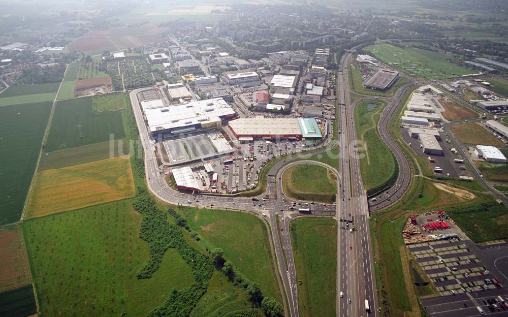 Luftbild Frankfurt - IKEA Einrichtungshaus Frankfurt Nieder-Eschbach