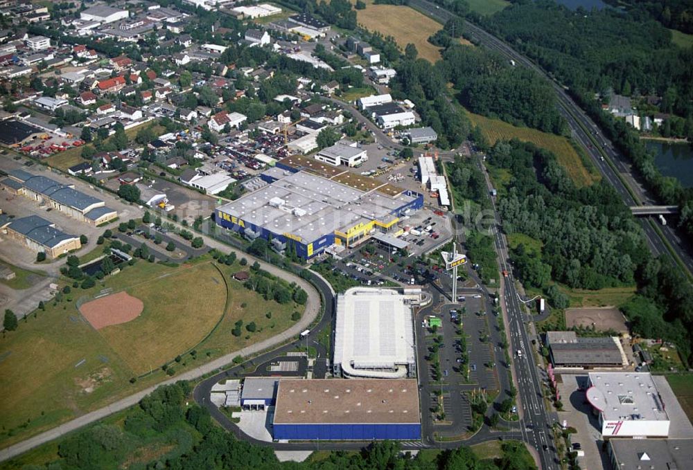 Luftbild Hanau / Hessen - IKEA-Einrichtungshaus Hanau