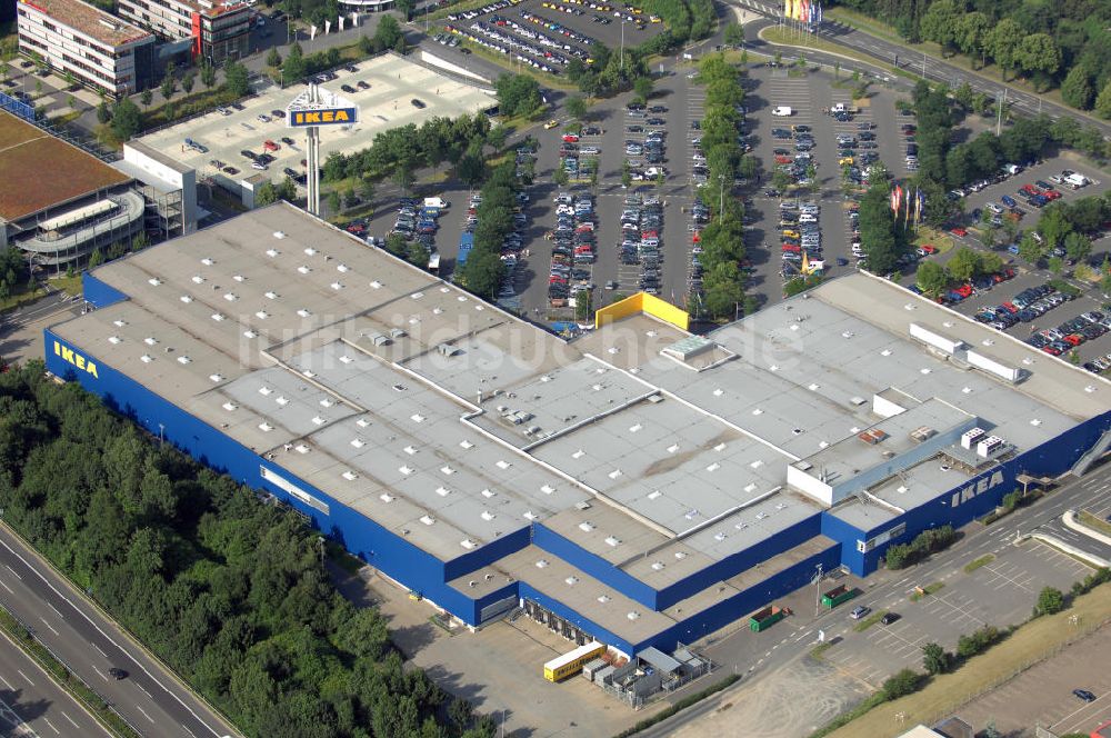 Luftbild Köln - IKEA Einrichtungshaus in Köln