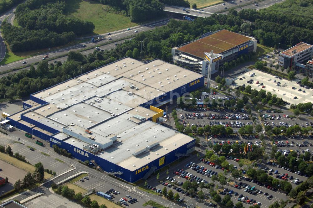 Luftaufnahme Köln - IKEA Einrichtungshaus in Köln