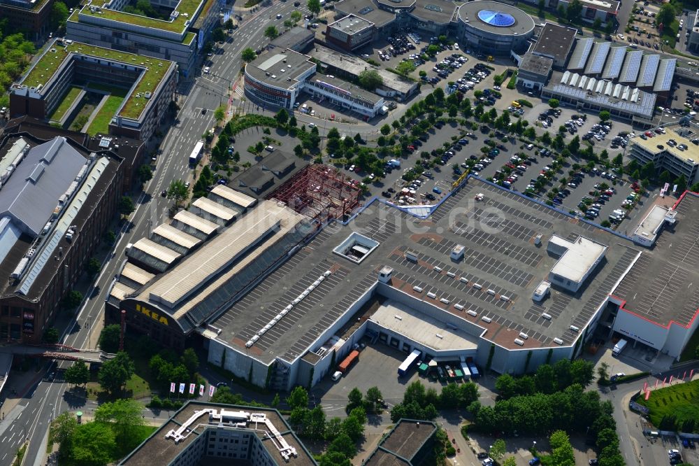 Luftbild Essen - IKEA Einrichtungshaus / Möbelhaus in Essen im Bundesland Nordrhein-Westfalen