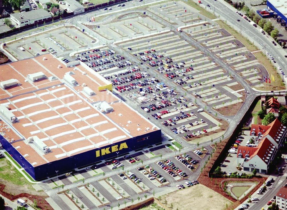 Luftbild Fürth / Bayern - IKEA-Einrichtungshaus in Nürnberg