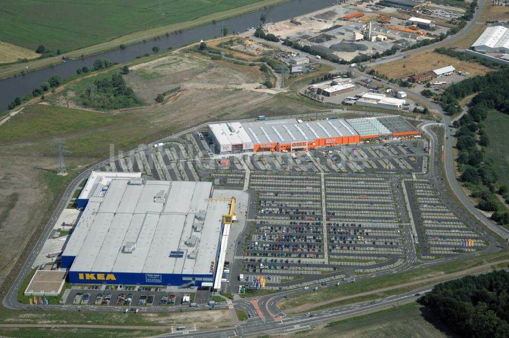 Luftaufnahme Oldenburg - IKEA Einrichtungshaus in Oldenburg