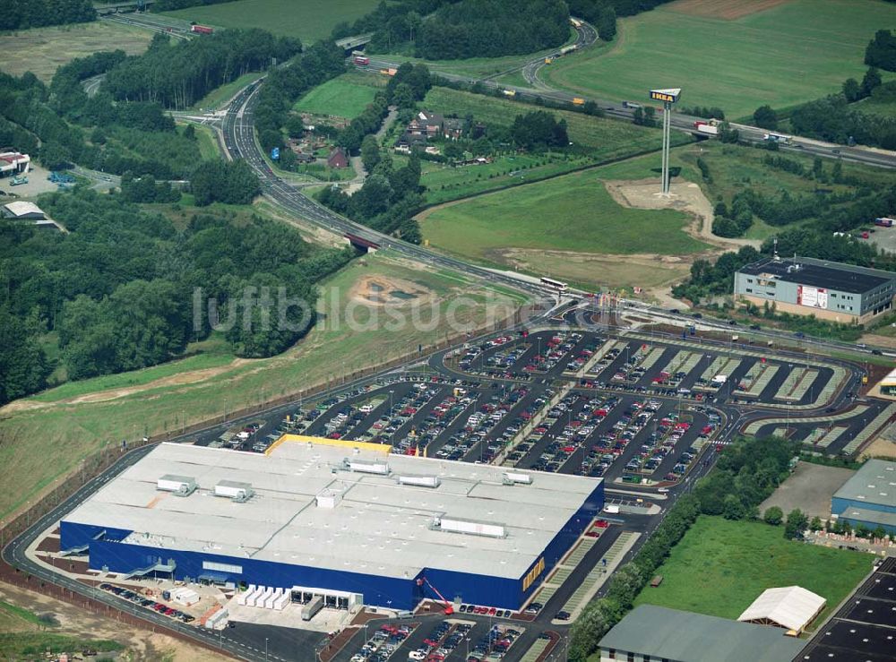 Luftaufnahme Osnabrück (Niedersachsen) - IKEA Einrichtungshaus - Osnabrück (Niedersachsen)