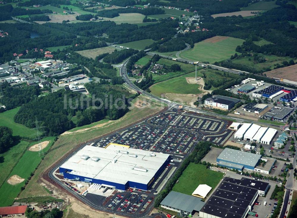 Osnabrück (Niedersachsen) von oben - IKEA Einrichtungshaus - Osnabrück (Niedersachsen)