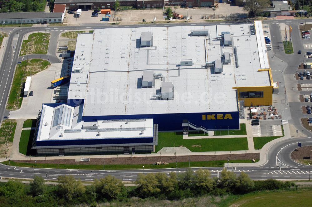 Luftaufnahme Rostock - IKEA Einrichtungshaus Rostock