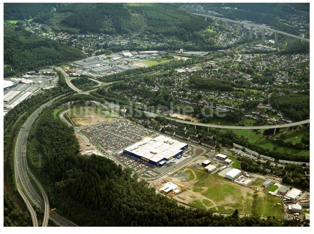 Luftbild Siegen - IKEA Einrichtungshaus - Siegen (NL)