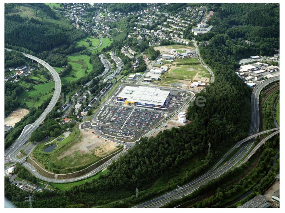 Luftbild Siegen - IKEA Einrichtungshaus - Siegen (NL)