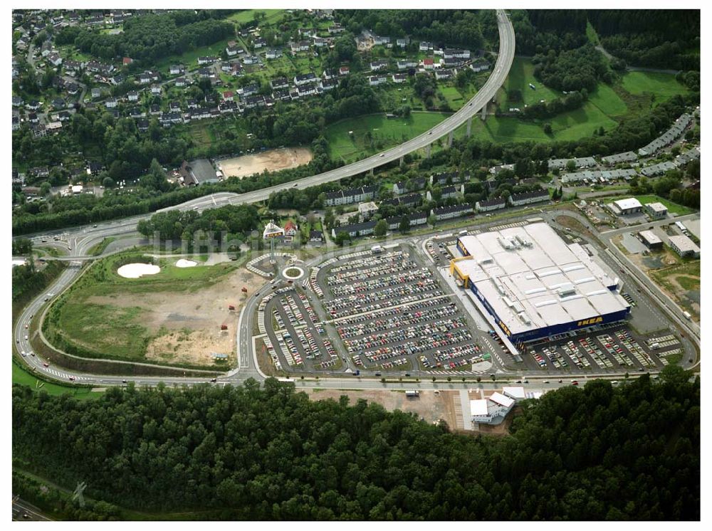 Luftaufnahme Siegen - IKEA Einrichtungshaus - Siegen (NL)